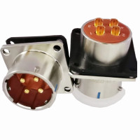 DCEC 电连接器XCD45T4(Z1) K1P40 不锈钢 带尾夹 连接器(备注型号)