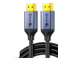 毕亚兹(BIAZE)HX37HDMI线2.1版 8K60Hz 高清视频连接线 HDMI2.05米(单位:根)