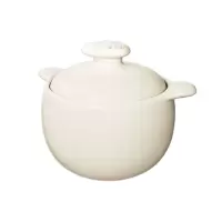 温仑山VE068鹅卵石砂锅4.5L VE068 (单位:个) 颜色:白境玫瑰