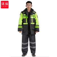 谋福RF803冬季反光服黑色XXL码一件