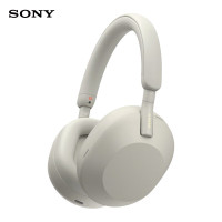 索尼(SONY)WH-1000XM5头戴式无线降噪耳机AI智能降噪铂金银_274