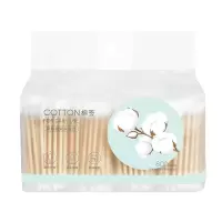 名创优品(MINISO)棉签800支4小袋便携装耳鼻清洁(化妆棒卸妆棉球双头工具)新旧款随机发