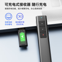 得力激光翻页笔 2800W 黑色 [支]