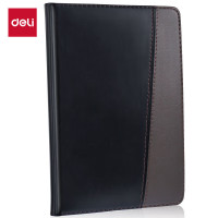 得力 皮面笔记本 1本装-7912[本]