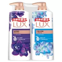 力士(LUX) 沐浴露幽莲魅肤680g+闪亮冰爽680
