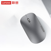 联想(Lenovo)无线蓝牙鼠标轻音鼠标 Air Handle双模鼠标 便携办公鼠标 适用台式机一体机笔记本平板风暴灰