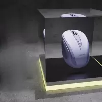 联想生态品牌异能者 无线鼠标 轻音鼠标无线 人体工学 家用商务办公台式机/小新适用 即插即用 丁香紫