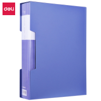 得力(deli)A4/100页资料册活页收纳册文件夹 插页袋学生试卷收纳袋 33600 单位:个