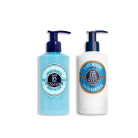 欧舒丹乳木果身体润肤露250ml+滋养沐浴乳250ml套装(新)