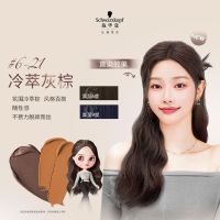 施华蔻泡泡染发剂染发膏2025流行色自己在家染氨基酸泡沫染发霜冷萃灰粽