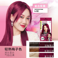 施华蔻泡泡染发剂染发膏2025流行色自己在家染氨基酸泡沫染发霜110ml复古浆果