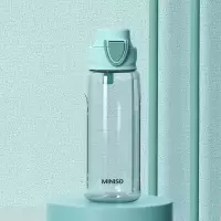 名创优品MINISO吨吨提手运动瓶800mlSO-L1183