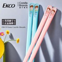 康宁餐具 儿童合金筷筷防滑防霉家用筷子卡通可爱男女孩装 2双