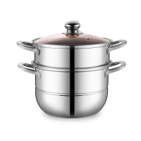 奥丁(adneny) 贝尔多用两层蒸锅AO-63 本色 2层 26cm