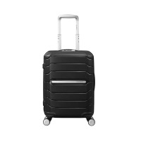 新秀丽(samsonite)四轮拉杆箱55/20黑色 I72*09001 32L大容量带TSA锁370x235x550m