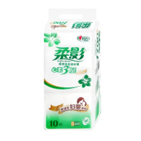 心相印柔影1700g卫生纸1提 61239