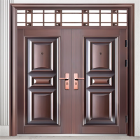 福满临 防盗门 家用入户门 钢质安全门 双开门