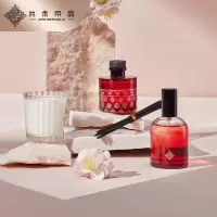 共禾京品(JINGREPUBLIC)清新卧室香氛礼盒国风礼盒无火香薰意境蜡烛精油高档创意生日礼物 十里山茶花香氛礼盒