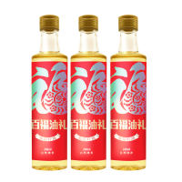 米妹妹(MIMEIMEI) 吉食送福 葵花籽油 744ml 含:葵花籽油248ml*3(单位:盒)