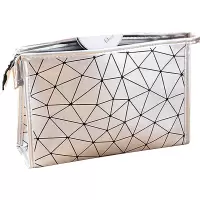 四万公里 SW7107 化妆包27.5cm*18cm*8cm (单位:个) 银色