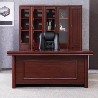 奥派克(AOPIK) 办公桌 W1800*D900*H760 原木配色 易搭配的 老板桌