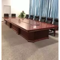 奥派克(AOPIK) 会议桌 W6000*D2200*H760 超长原木色会议桌