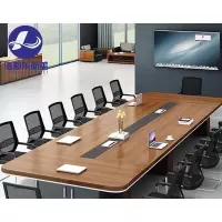 洛都乐而美办公家具大型会议桌代简约会议室桌2.4米