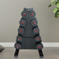 悍德森HANDSOM 哑铃片 75kg专业家用商用健身运动哑铃