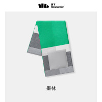 蕉下(beneunder)羊毛围巾女暖霁韩版保暖空调披肩外搭斗篷日系冬礼品圣诞礼物 暖霁围巾-墨林
