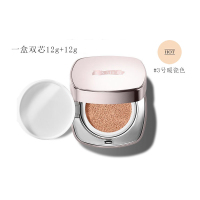 海蓝之谜(LA MER)鎏光焕变气垫粉底液12g#03暖瓷色自然肤色化妆品[单位:个]