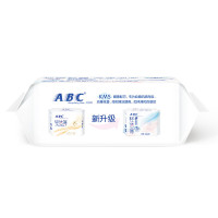 ABC 卫生巾 日用卫生巾KMS轻透薄系列240mm*8片(KMS健康配方)