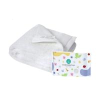 全棉时代毛巾纯棉洗脸巾家用不易掉毛加大加厚强效抗菌柔软强吸水男女毛巾抗菌幻抗菌彩梨花白面巾32×70cm