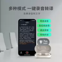 科大讯飞 开放式办公耳机 Air 无线蓝牙耳机 骨传导升级 白色