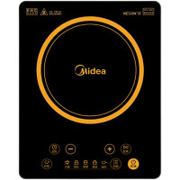 美的(Midea)电磁炉家用2200W大功率火锅炉带锅套装多功能爆炒炒菜火锅烧水大功率智能电磁灶 HT2218HM