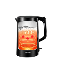 苏泊尔(SUPOR)SW-17T12D 电水壶 1500W(单位:台)黑色