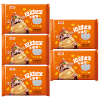 千味央厨卡通包早餐冷冻半成品招财进宝卡通包300g*5袋