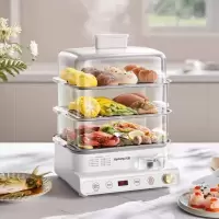 九阳电蒸锅DZ200HG-GZ572三层大容量电蒸锅家用20L