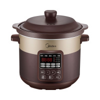 美的电炖陶釜电砂锅全自动家用煮粥煲汤4L-WTGS401