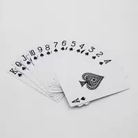 PVC娱乐惯蛋扑克牌套装(含包装盒)