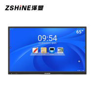泽显(Zshine)65英寸安卓版会议平板 4K超高清交互式电子白板 智能触摸一体机 显示大屏幕 ZX-C65BD