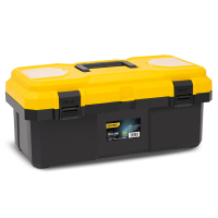 得力(deli) 工具箱 DL432620 20寸工具箱(黄)(单位:个·)