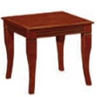 GS广圣 茶几 J1006 办公桌 600*600*430 胡桃2号
