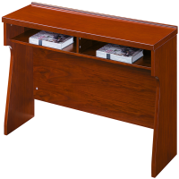 GS广圣 条桌 H2712 办公桌 1200*400*760 胡桃2号