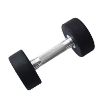 盛桐威健身房哑铃包胶纯钢哑铃套装 5KG