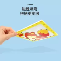 婴侍卫 木制磁性拼图 YSW2213 飞机/狐狸 可选图案