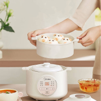 美的(Midea) 电炖锅 迷你电炖盅 bb锅MD-DZE1068- 1L容量