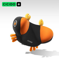 夕多(cicido)儿童车内睡觉汽车睡枕头枕车用车载睡觉神器车上护颈枕NO.063橙黑色