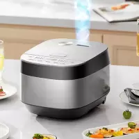 美的(Midea)电饭煲 智能多功能可预约3L容量-MB-RE325 银灰色
