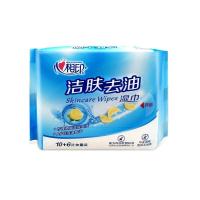 心相印(Mind Act Upon Mind) XCB010 湿巾 洁肤去油 湿纸巾 10+6片/包 单包价格