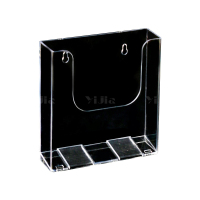 翌嘉 YJ4123068 亚克力资料架收纳盒海报传单陈列架 磁吸款 164*42*167